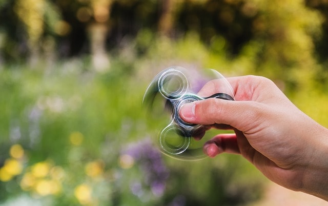 fidget, spinner, stress